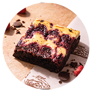 Raspberry Cheesecake Brownie